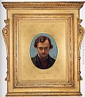 William Holman Hunt Canvas Paintings - Dante Gabriel Rossetti